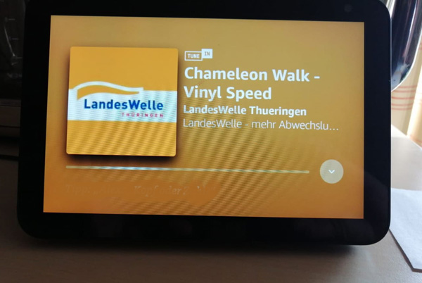 VINYL SPEED ... bestens eingebettet beim Frühstücksradio am Samstag auf der Landeswelle Thüringen
